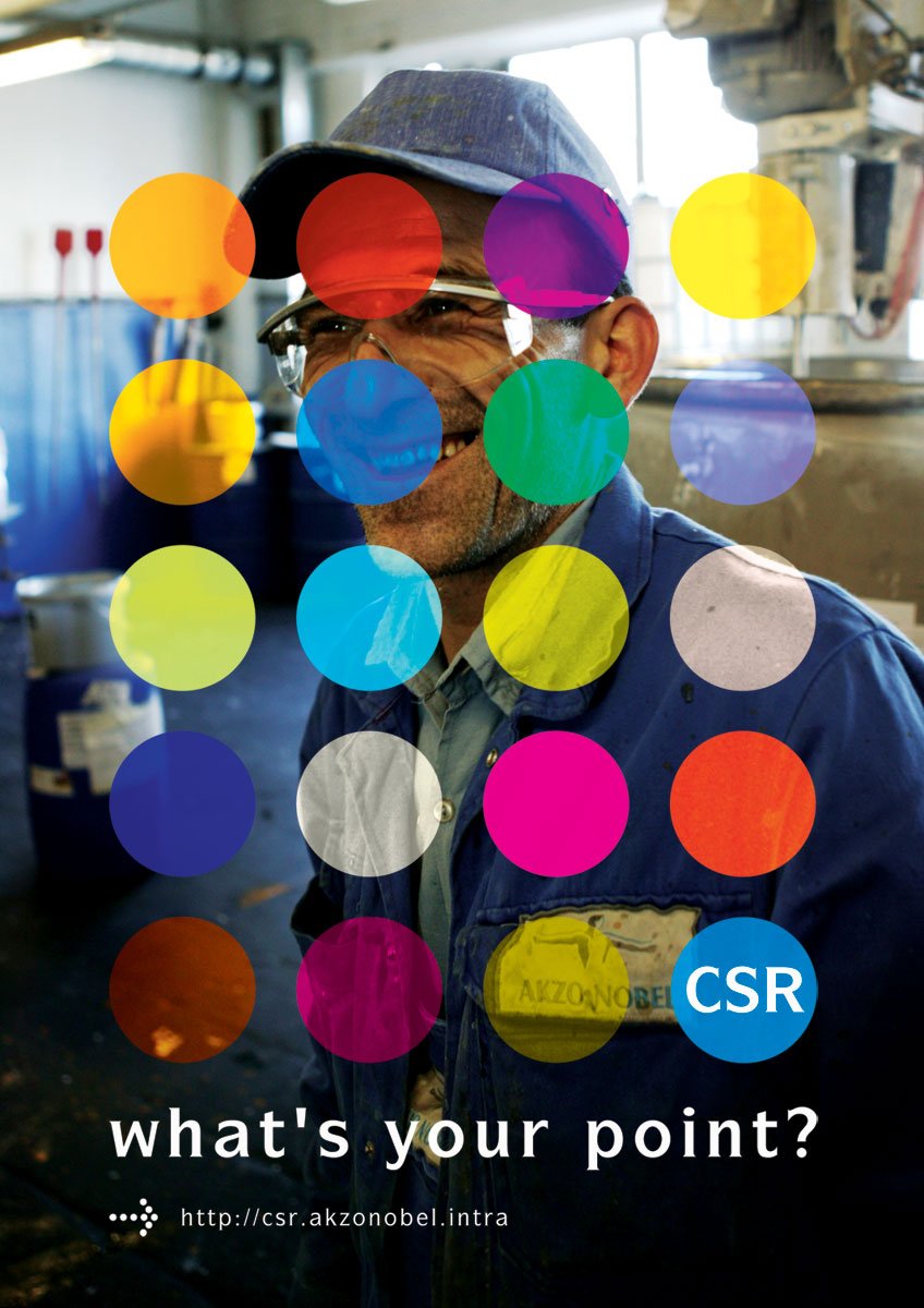 akzo nobel CSR - poster
